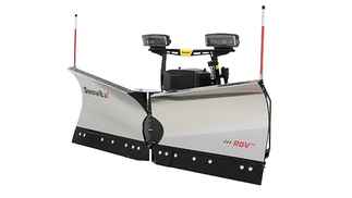 ON SALE New SnowEx 7.5 SS RDV Model, V-plow Flare Top, Trip edge Stainless Steel V-Plow, Automatixx Attachment System